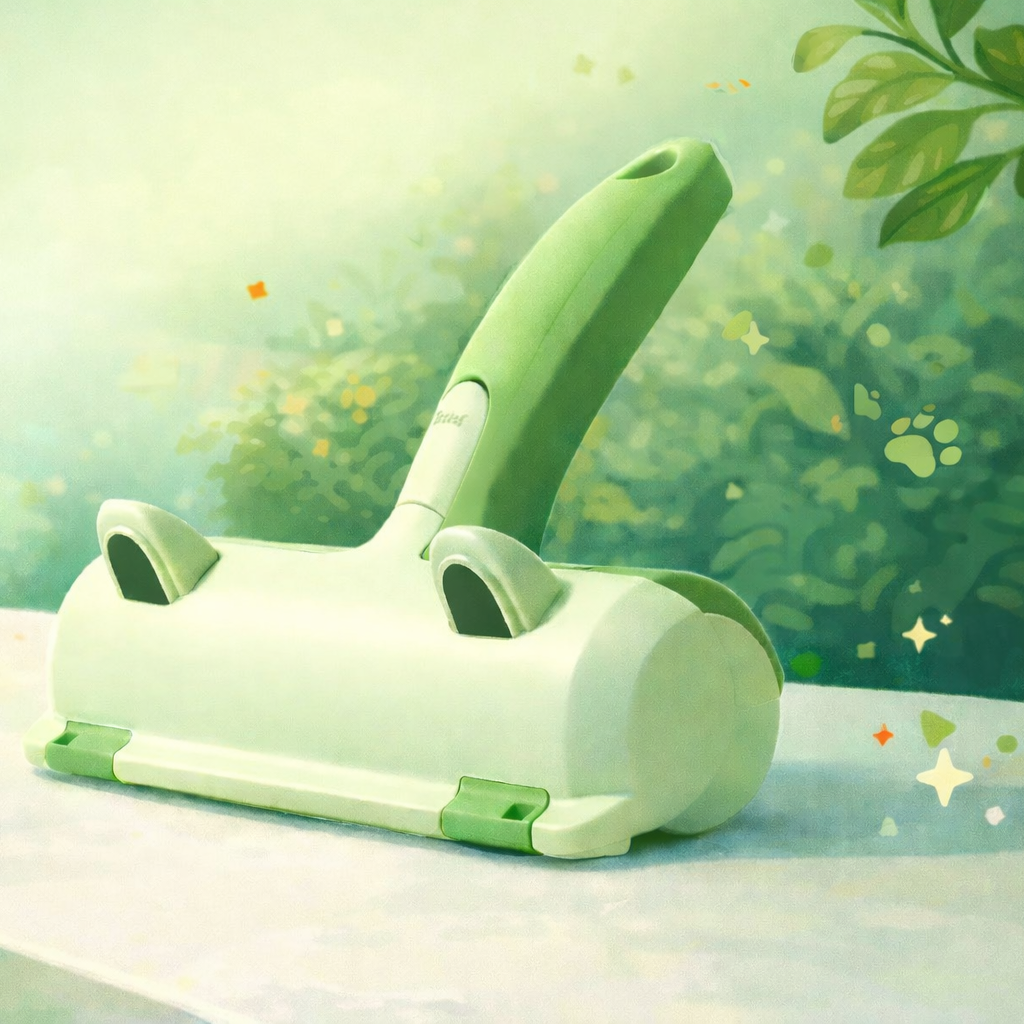 Brosse nettoyante pour poils genrouille